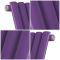 Milano Aruba - Electric Lush Purple Horizontal Designer Radiator - 635mm Tall - Choice of Size, Thermostat and Cable Cover