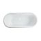 Milano Hest - Stone Grey Traditional Double-Ended Freestanding Bath with Brushed Gold Feet - 1795mm x 785mm (No Tap-Holes)