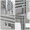 Milano Neva - Chrome Central Connection Heated Towel Rail - Choice of Size
