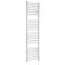 Milano Kent - Electric White Curved Heated Towel Rail - Choice of Size and Heating Element
