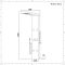 Milano Tahuata - Chrome Thermostatic Outdoor Shower Tower with Shower Head, Hand Shower and Body Jets (5 Outlet)