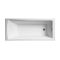 Milano Elswick - Modern Bathroom Suite with Straight Standard Bath