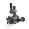 Milano Elizabeth - Traditional Twin Exposed Thermostatic Shower Valve - Black