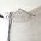 Milano Mirage - Modern Round 300mm Stainless Steel Shower Head - Chrome