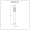 Milano Nero - Pencil Brass Hand Shower - Black