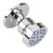Milano Mirage - Modern Front Fix Round Body Jet - Chrome