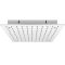 Milano Arvo - Chrome Thermostatic Shower with Diverter, Hand Shower and Recessed Shower Head (2 Outlet)