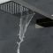 Milano Arvo - Fixed Shower Head With Waterblade - Chrome