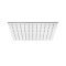 Milano Arvo - 400mm Square Ultra Thin Fixed Shower Head - Chrome