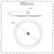 Milano Nero - 300mm Round Shower Head - Black