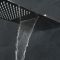 Milano Arvo - Modern Stainless Steel Shower Head with Waterblade - Chrome