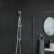 Milano Mirage - Modern Riser Rail Kit with Hand Shower and Integrated Elbow – Chrome