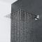 Milano Arvo - Chrome Thermostatic Shower with Shower Head and Body Jets (2 Outlet)