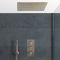 Milano Clarus - Thermostatic Shower with Recessed Shower Head and Hand Shower - Aged Gold