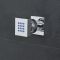Milano Arvo - Chrome Thermostatic Shower with Diverter, Slim Shower Head, Hand Shower, Body Jets and Riser Rail (3 Outlet)