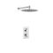 Milano Mirage - Chrome Thermostatic Shower with Wall Mounted Shower Head (1 Outlet)