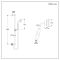Milano Elizabeth - Black Traditional Thermostatic Shower with Diverter, Shower Head, Hand Shower and Riser Rail (2 Outlet)