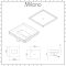 Milano - 200mm Square Tile Insert Stainless Steel Shower Drain