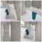 Milano Farington - Standard Single Ended Bath with Square Bath Screen and Side Panel - Choice of Sizes