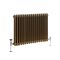 Milano Windsor - Traditional Horizontal Column Radiator - 2 Column - Metallic Custom Colours