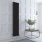 Milano Windsor - Vertical Traditional Column Radiator - 2 Column - Black