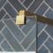 Milano Monet - Antique Brass Walk-In Shower Enclosure with Slate Tray - Choice of Sizes