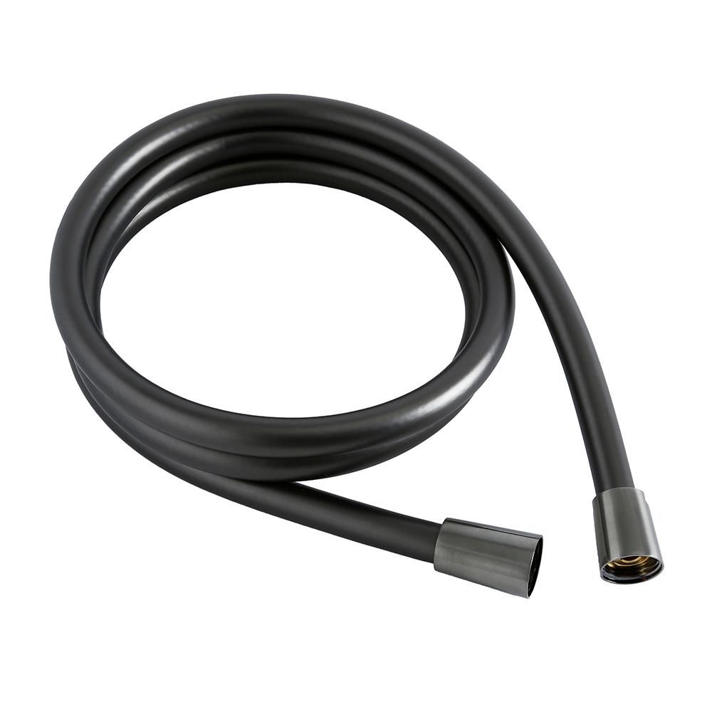 Milano Orno - 1.75m Smooth Shower Hose - Gun Metal Grey