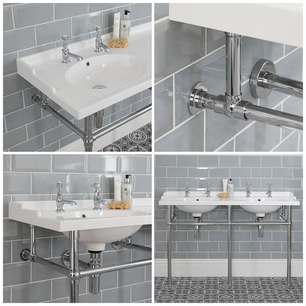 1200mm Traditional Basin and Washstand