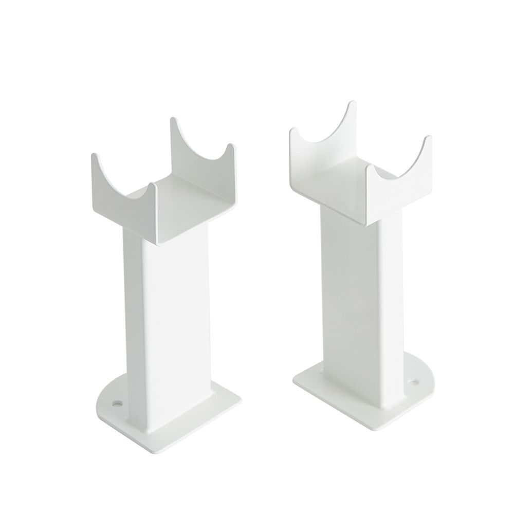Milano - White Floor-Mounting Feet for Aruba, Capri & Java Designer Radiators