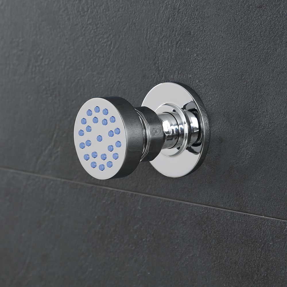 Milano Mirage - Modern Front Fix Round Body Jet - Chrome