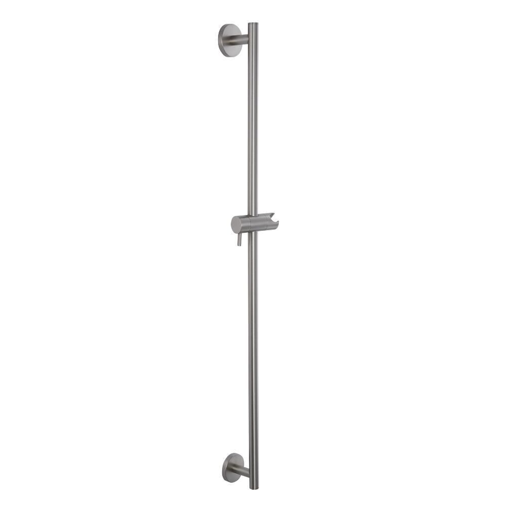 Milano Hunston - Modern Shower Riser Rail - Brushed Nickel