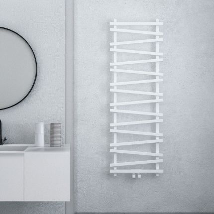 Carisa Vivek - Aluminium Heated Towel Rail - Choice of Finish