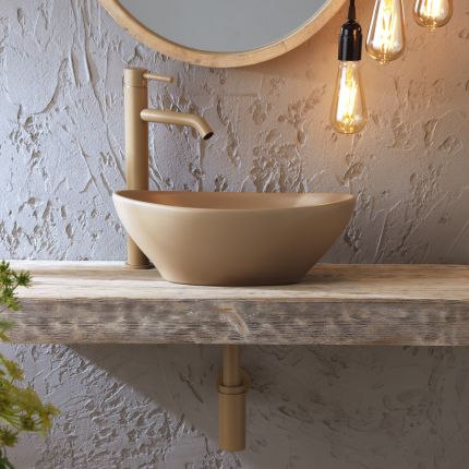Elements - Oval Countertop Basin - 405mm x 330mm - Choice of Finish