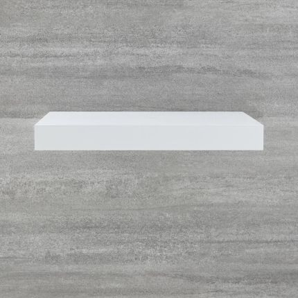 Milano Lurus - 600mm Floating Shelf - White