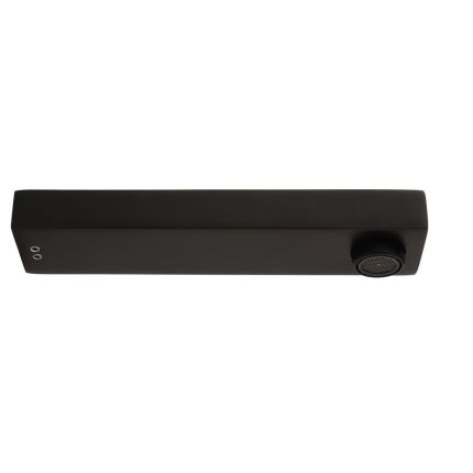 Milano Preto - Modern Wall Mounted Basin or Bath Spout - Black