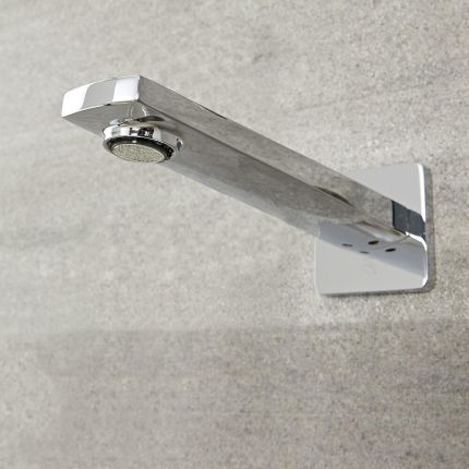 Milano Hunston - Wall Mounted Basin or Bath Spout - Chrome