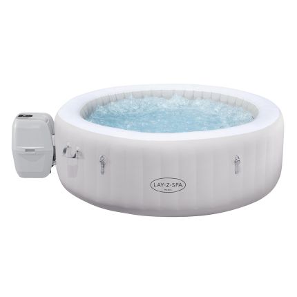 Lay-Z-Spa Paris - AirJet Inflatable 6 Person Hot Tub with LED Lights
