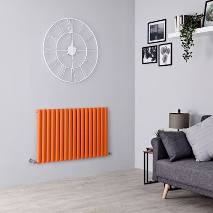Milano Aruba - Horizontal Designer Radiator - Single Panel - Statement Custom Colours