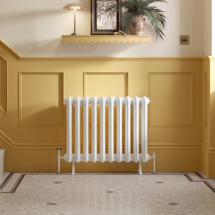 Milano Bloomsbury - Traditional Horizontal 2 Column Radiator - Choice of sizes and finish