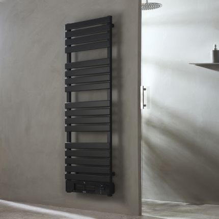 ECOSO Linus - Smart Wi-Fi Electric Heated Towel Rail with Fan - Choice of Size and Finish