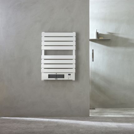 ECOSO Linus - Smart Wi-Fi Electric Heated Towel Rail with Fan - Choice of Size and Finish