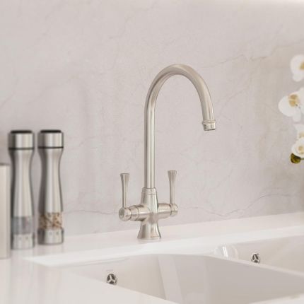 Rangemaster Estuary - Traditional Kitchen Mixer Tap with Swivel Spout - Choice of Finish