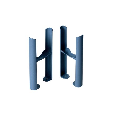 Milano Windsor - Floor-Mounting Feet for Traditional 3 Column Windsor Radiators - Choice of Blue Finishes