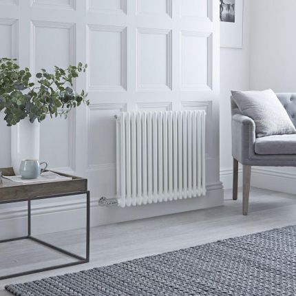 Milano Windsor - Traditional Horizontal Double Column Electric Radiator - Choice of Colours, Sizes and Wi-Fi Thermostat