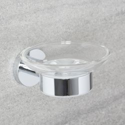 Milano Mirage - Modern Soap Dish - Chrome