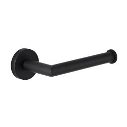 Milano Nero - Black Modern Wall Hung Toilet Roll Holder