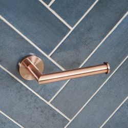 Milano Eris - Modern Toilet Roll Holder - Copper
