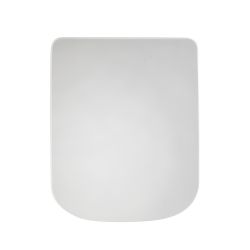 Milano Farington - White Soft Close Quick Release Top Fix Toilet Seat