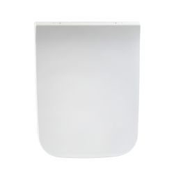 Milano Longton - Close Coupled White Soft Close Quick Release Top Fix Toilet Seat