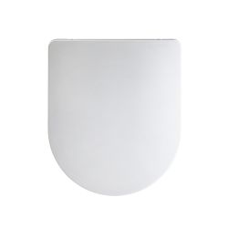 Milano Elements - Chalk Soft Close Quick Release Top Fix Toilet Seat